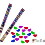 TUBO DE CONFETI BODAS 60 CM