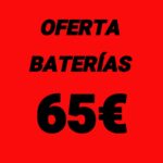PACK BATERÍAS 65€