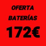 PACK BATERÍAS 172€