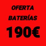 PACK BATERÍAS 190€